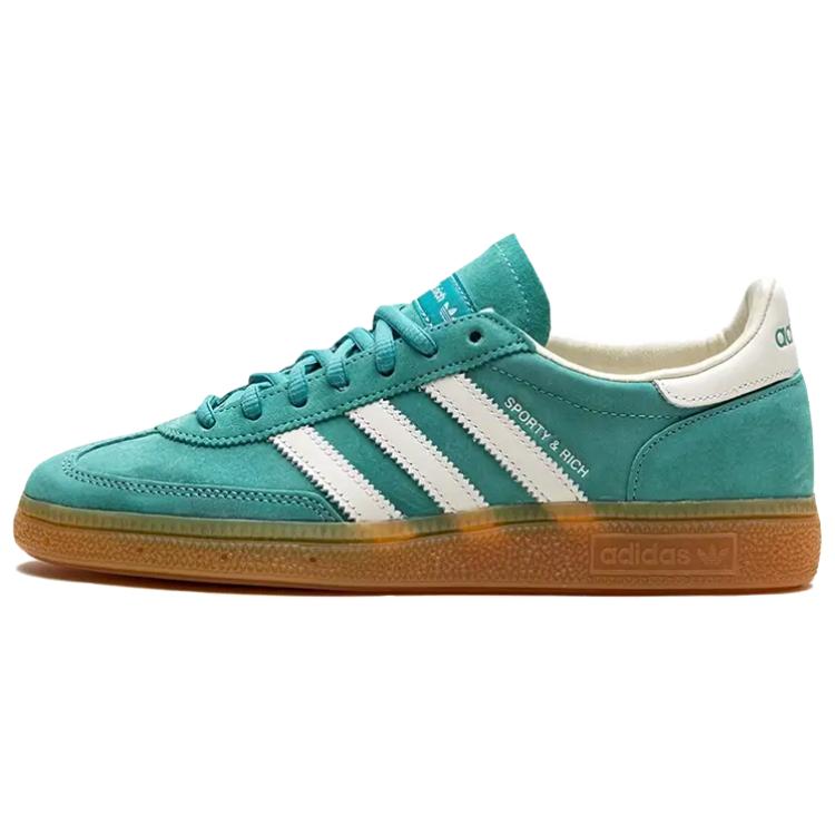 Гандбол Мужской Sporty & Rich x Гандбол Adidas Originals Spezial  Зеленая Резина  IH2148 36