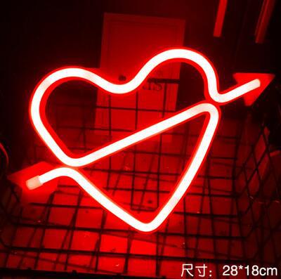 LED Neon Lights with Lightning Cloud Lights Planet Modeling Lights Love Christmas Night Lights