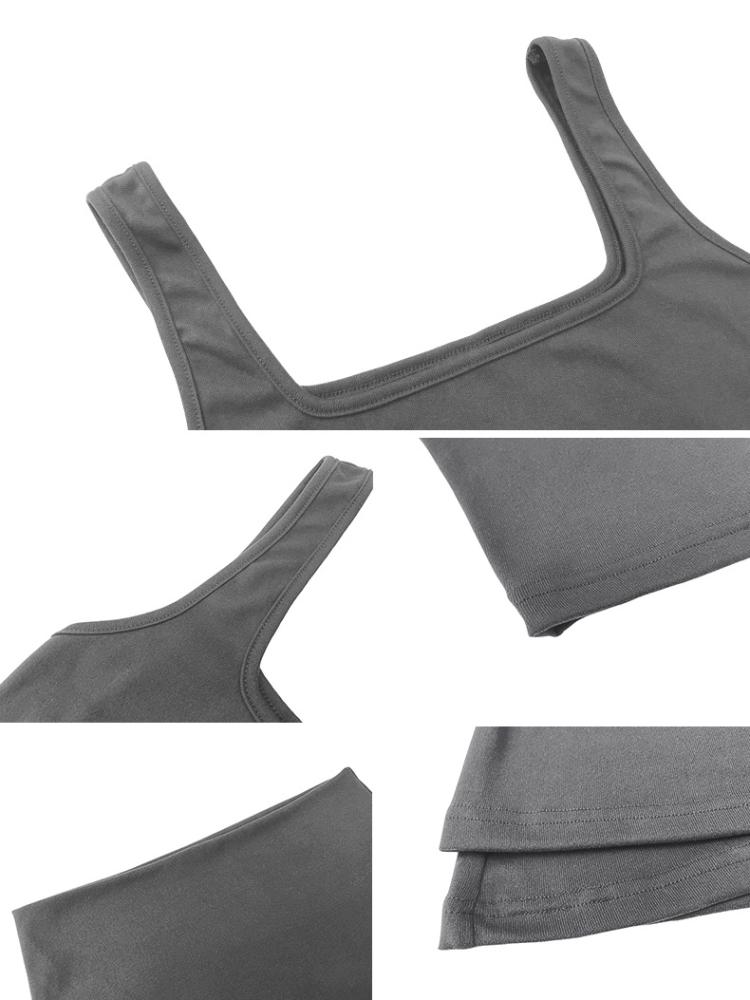 Women's Spring and Summer New Casual Solid Color Short-sleeved Pantsuit Women's Short-sleeved Casual T-shirt Shirt Trousers