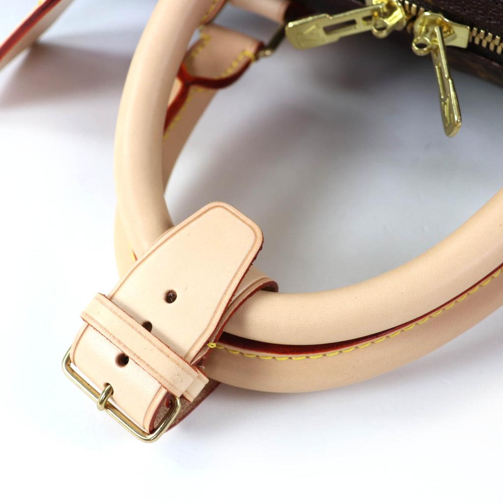 Ausgezeichnete LOUIS VUITTON Boston Tasche Keepol Bandoulière 55 Monogramm Canvas M41414 Gebraucht