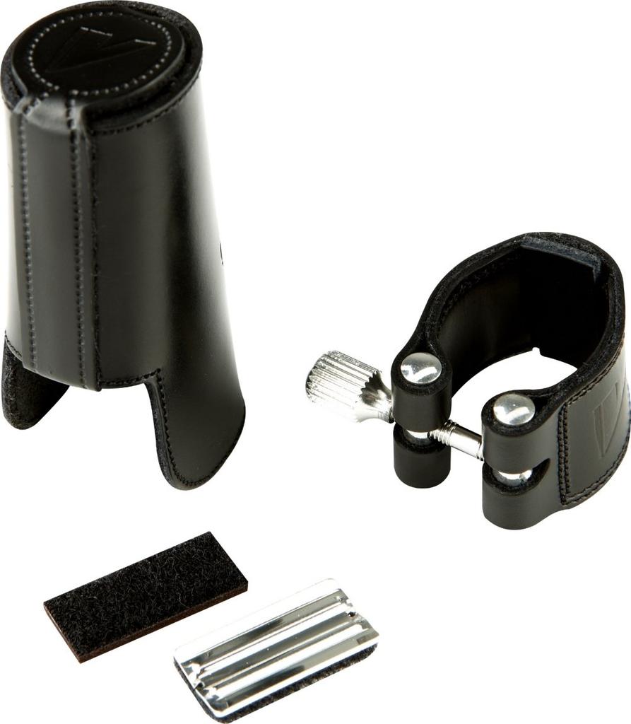 Vandoren Ligature Leather with Leather Cap Bclarinet (Leather) (LC21L)
