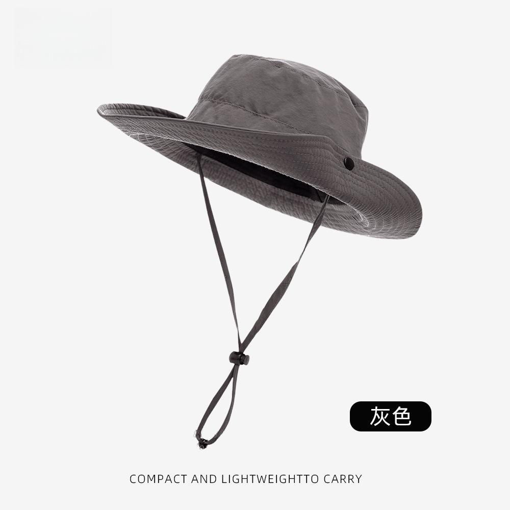 Sun Hats for Men Women Fishing Hat UPF Protection Wide Brim Bucket Hat Breathable Quick-Dry Water Rapellent Outdoor Hiking Beach Travel Summer Hats