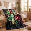 Real Betis Football Print Flannel Blanket Soft Warm Sofa Bed Throw Blanket For Home Office Bedroom