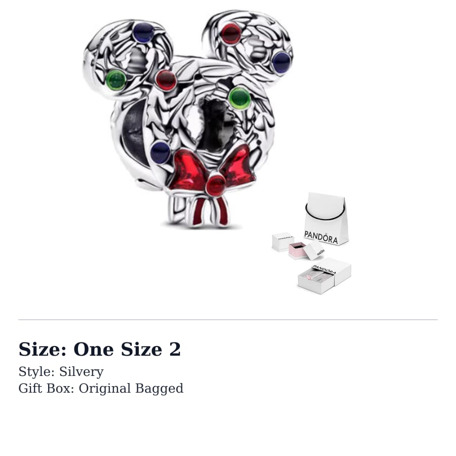 Pandora 925 Sterling Silver Enamel Jewelry Accessories Women's Silver 793531C01