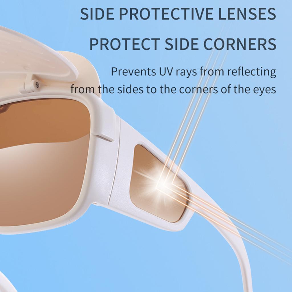 New Multifunctional Sunscreen Sunglasses UV Protection Without Dead Angle To Increase Eye Protection Ladies Sunglasses..women's Glasses Men's Glasses