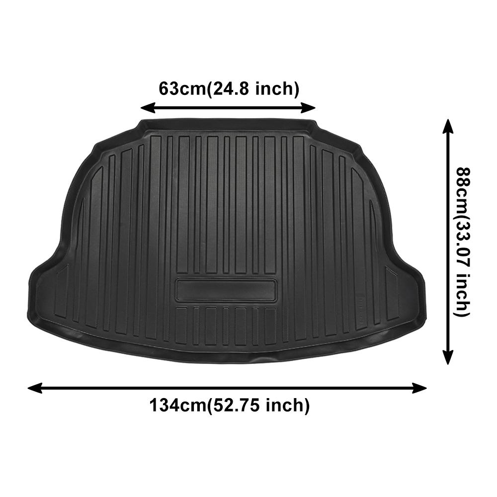 Car Trunk Cargo Liner for Toyota Corolla Cross 2021-2023 (Fits Model Without JBL Subwoofer In Trunk) Protector Cover Floor Mat