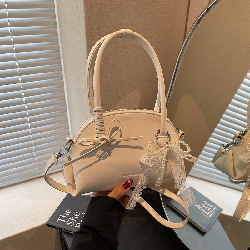 Mode vielseitige Schleifenhandtasche Damen Sommer neu hochwertig Messenger Muscheltasche