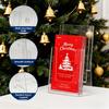 2pcs 3-Tier Acrylic Brochure Holder Transparent Multifunctional Literature Rack Suitable for Home or Office Desktop or Wall Use