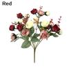 1 Bouquet 21 Heads Home Wedding Decor Fake Artificial Rose Flowers Blossoms