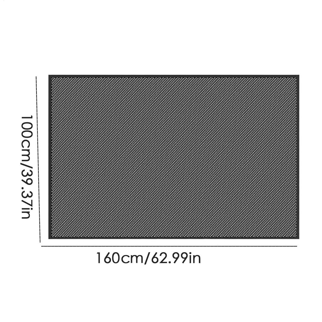 Sunroof Shade Car Window Screen Magnetic Breathable Mesh UV Protection Sunroof Cover for Camping Parking Travel