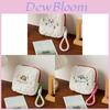 Animal Embroidered Makeup Bag With Large Capacity For Travel And Home Storage