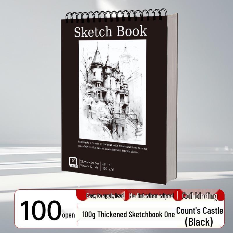 A4 Sketchbook for Students: Blank Art & Drawing Paper for Colored Pencils