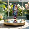 2D Flat, 1pc Round Aluminum Sign for The American 250Th Anniversary, A Patriotic Aluminium Art Decoration for The Home, Celebraaluminiumg American