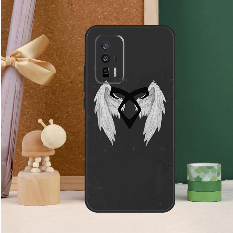 Angelic Rune Shadowhunters Case For Xiaomi 13 14 Ultra 13T 12T 11T 12 Lite POCO X6 M6 Pro X3 X4 X5 F3 F4 M5s F5 Cover