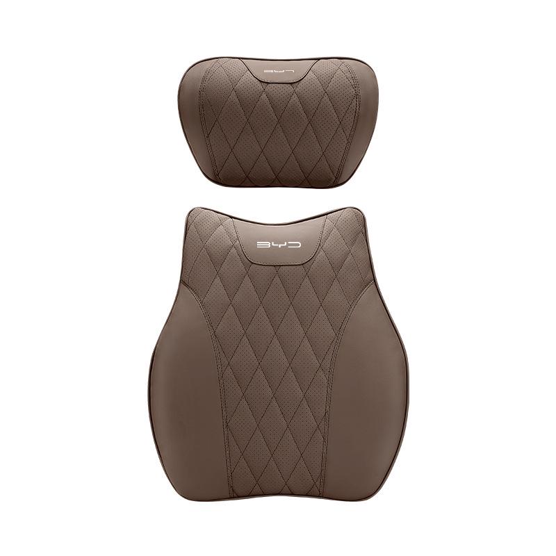 BYD Han EV Headrest Neck Pillow & Lumbar Support Cushion for Tang DMI/Qin Plus DMI/Song L