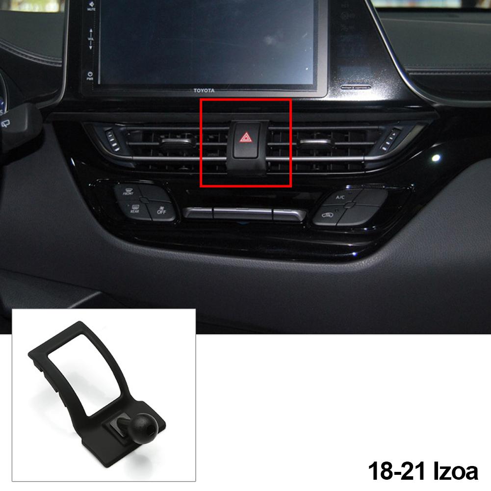 Biltilbehør Interiør Telefonholder Base For Toyota Corolla Camry CHR RAV4 Avalon Prado Highlander 4RUNNER Uten Brakett