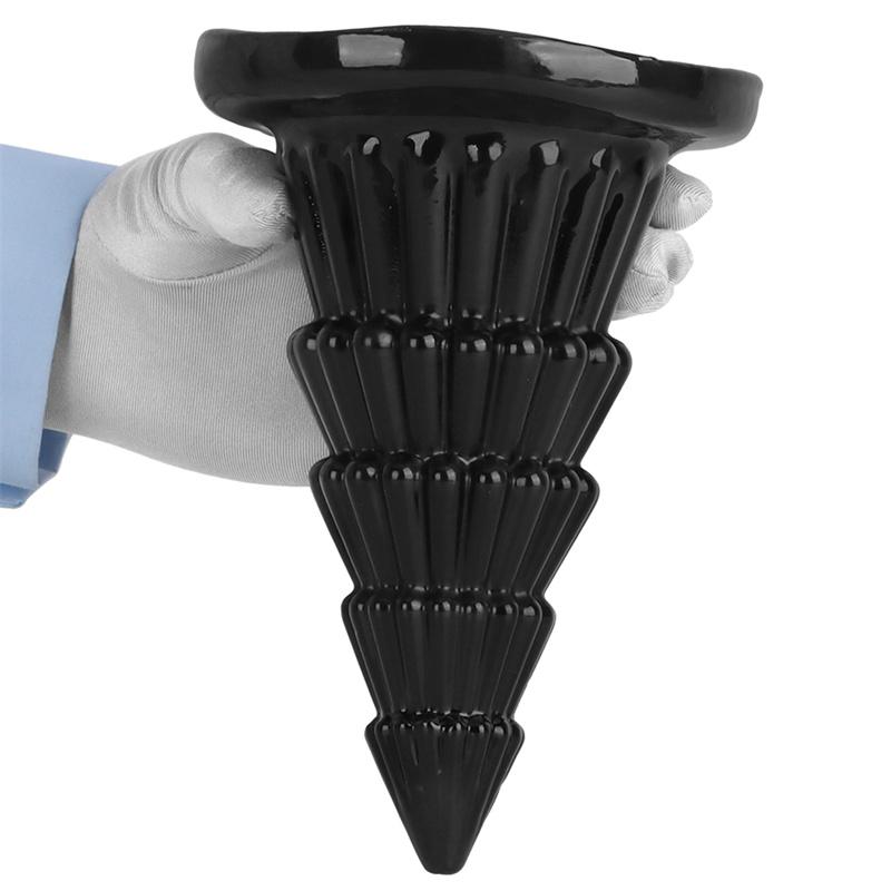 Black Christmas Tree Soft Super Large Anal Plug Suction Cup Anal Sex Products Extra Large Thick Fisting Toy