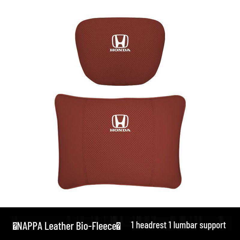Compatible Headrest, Neck, and Lumbar Support for Honda: Avancier, Vezel, Civic, CRV, Accord, XR-V.