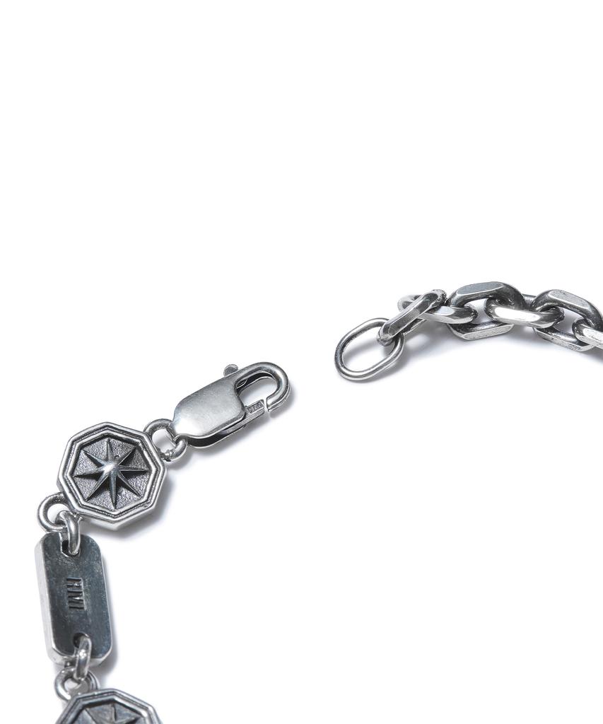 Ramolin Twins Silver Chain Bracelet