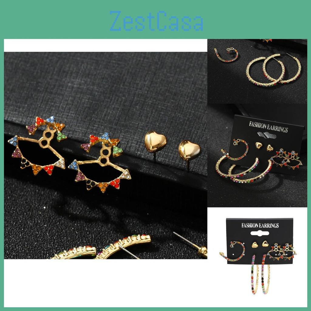 Cute Fresh And Shaped Alloy Earrings Perfect For Celebrations Promotions And