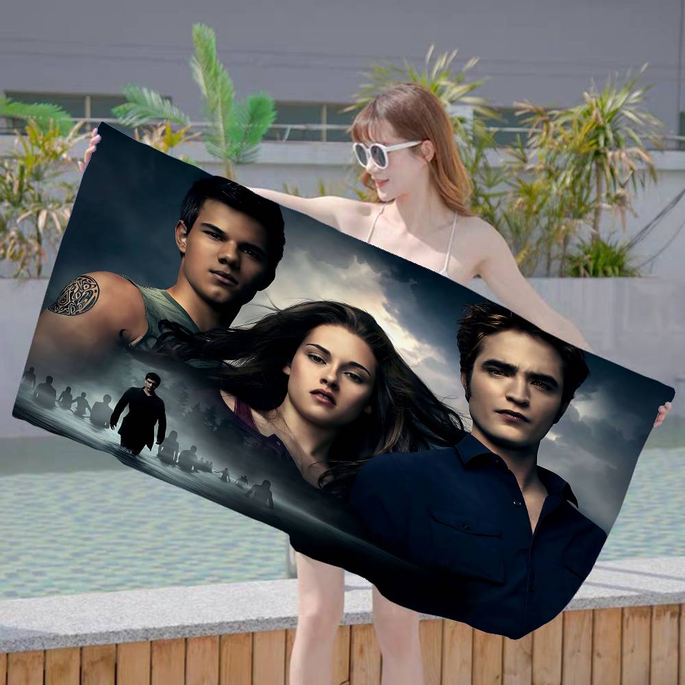 Movie Twilight Big Microfiber Beach Towels Quick Dry Towel Sand Beach Towels Pool Towel for Travel Swim Pool Yoga