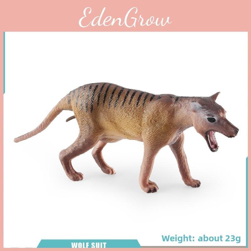 Simulated Animal Wild Wolf Model Ornament For Desktop Decoration And Collecting