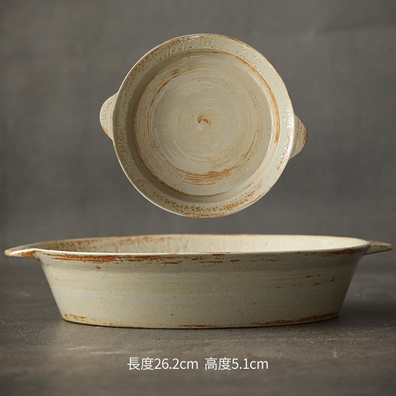 Light Luxury Plate Dish Steak Dining Plate Creative Western Dish Pasta Plate Japanese Tableware Internet Celebrity