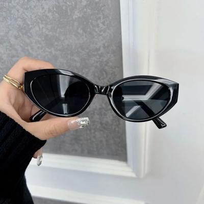 Mode Ovale Sonnenbrille Damen Herren Marken Designer Stilvolle Sonnenbrille Weiblich Outdoor Niedlich Reise