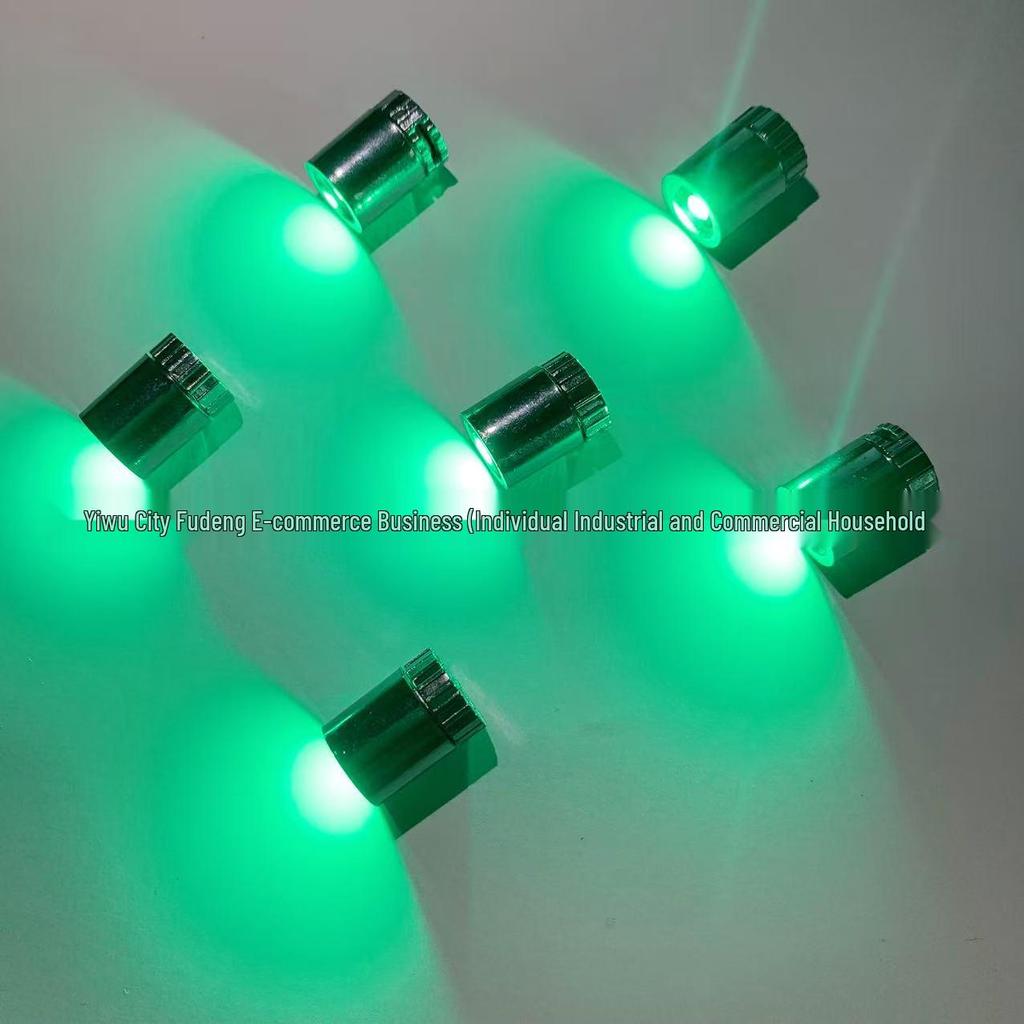 Electroplated LED Rotating Pen Light - DIY Mini Decorative Light in Warm & White Colors