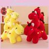 Traditional Red Foxtrot Horse Plush Toy For New Year Celebration And Gift Giving