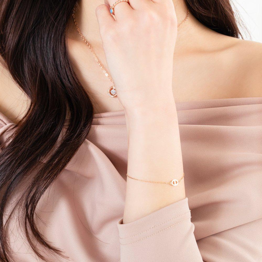 Casagold 14K Only Bold Chandelier Bracelet