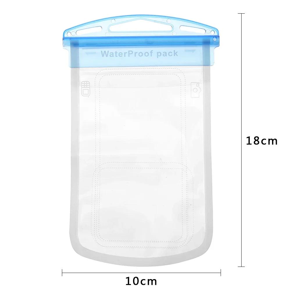 Borsa Impermeabile 2/3/5/10L Sacca Secca in PVC per Nautica Pesca Rafting Nuoto Galleggiamento Deriva Borsa Acqua Borsa Custodia da Campeggio