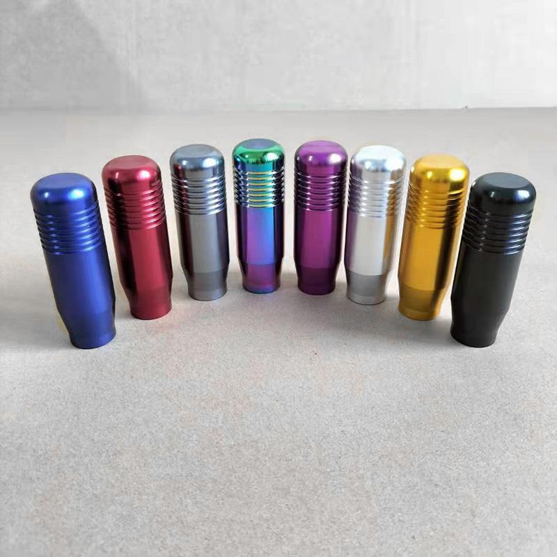 8.5cm Car Ctylish Gear Shift Knob Stick Manual Transmission Universal Car Aluminum Extended Gear Shifter Gear Head Knob