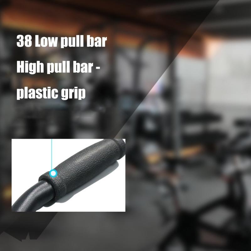 Fitness Lat Pull Down Rod Detachable Cable Machine Attachment Press Down Rod Cable Machine Attachment for Gym