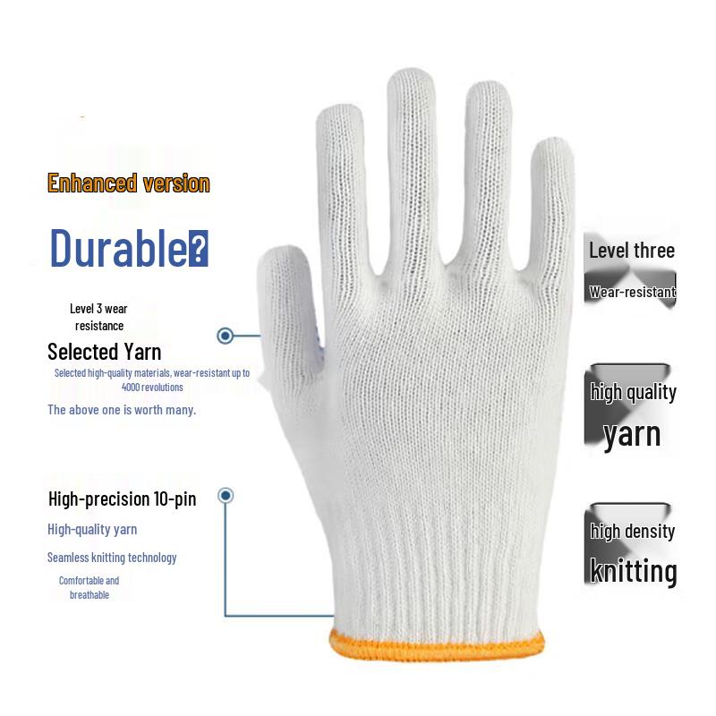 Dotted Grip Work Gloves