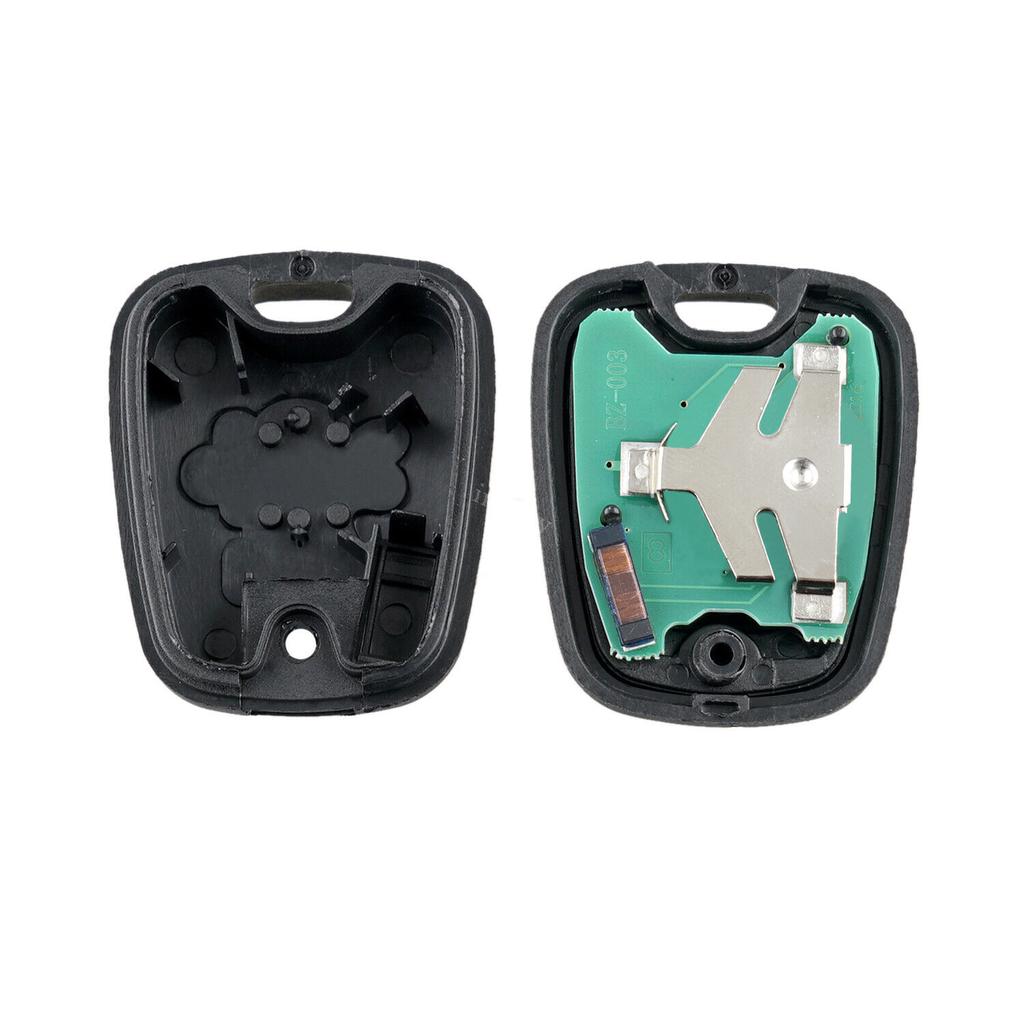 Für Peugeot 107 207 307 Citroen C1 2-Tasten Auto-Fernbedienungsschlüsselanhänger 433MHz ID46 Chip