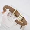 Belts for Women's Fashionable and Versatile Decorative Belt Genuine Leather Simple Belt Waistband Belt