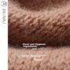 JIUMU (JIUMU) Pure Wool Scarf for Women, Autumn And Winter Ladies' Warm Neck Warmer, Birthday Christmas Gift for Girls, Gift Box Set
