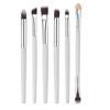 6PCS Eye Makeup Cosmetics Brushes Set Pro Eyeliner Eyeshadow Eyebrow Lip Make Up Brushes