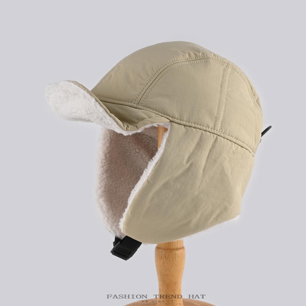 Pilot hat men and women winter thickened warm helmet liner ear protection hat outdoor cycling cold hat tide