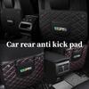 KIAY9 Voor Skoda Autostoel Rugleuning Anti Kinderen Trapschoen Beschermer Mat Auto Interieur Accessoires Fabia Kamiq Superb Scala Enyaq-iV MK3