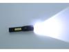 7-Function USB Rechargeable Magnetic Flashlight with Fluorescent Detection: Includes Red, White, Purple, and COB Strong Light with Focus.