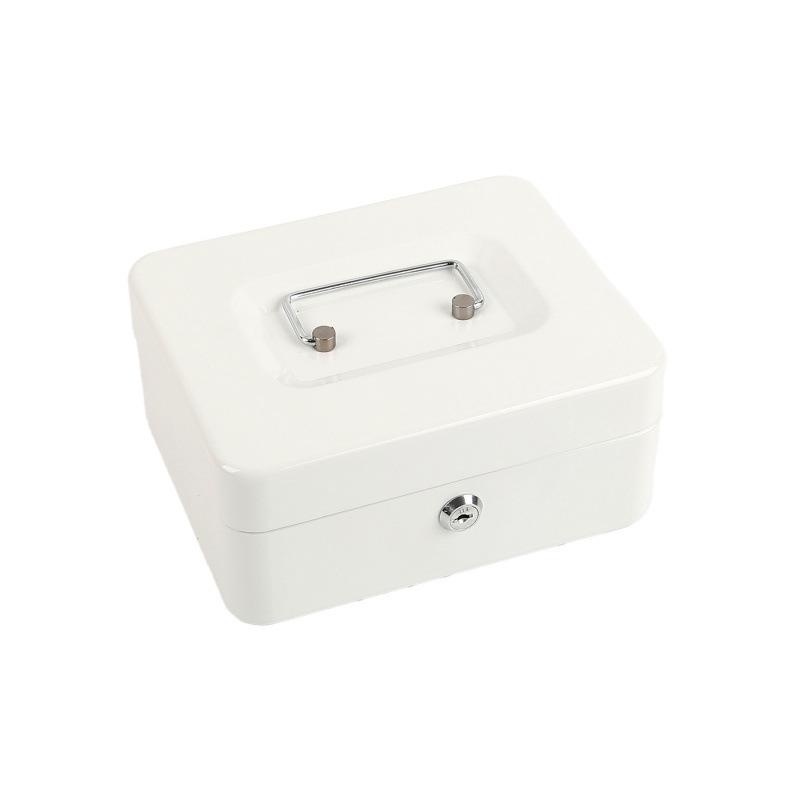 Kids' Lockable Mini Piggy Bank Safe - Creative Metal Coin Storage Box