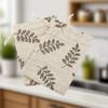 20Pcs Leaf Print Drawstring Gift Bags - Jewelry/Wedding/Birthday Party Favors | Eco-friendly Decor & Present Packaging