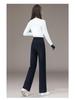 2025 Autumn/Winter Plus Size High Waist Casual Wide Leg & Straight Leg Retro Women's Jeans