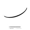 Influencer-Endorsed Carbon Fiber Rear Spoiler Kit for Tesla Model 3