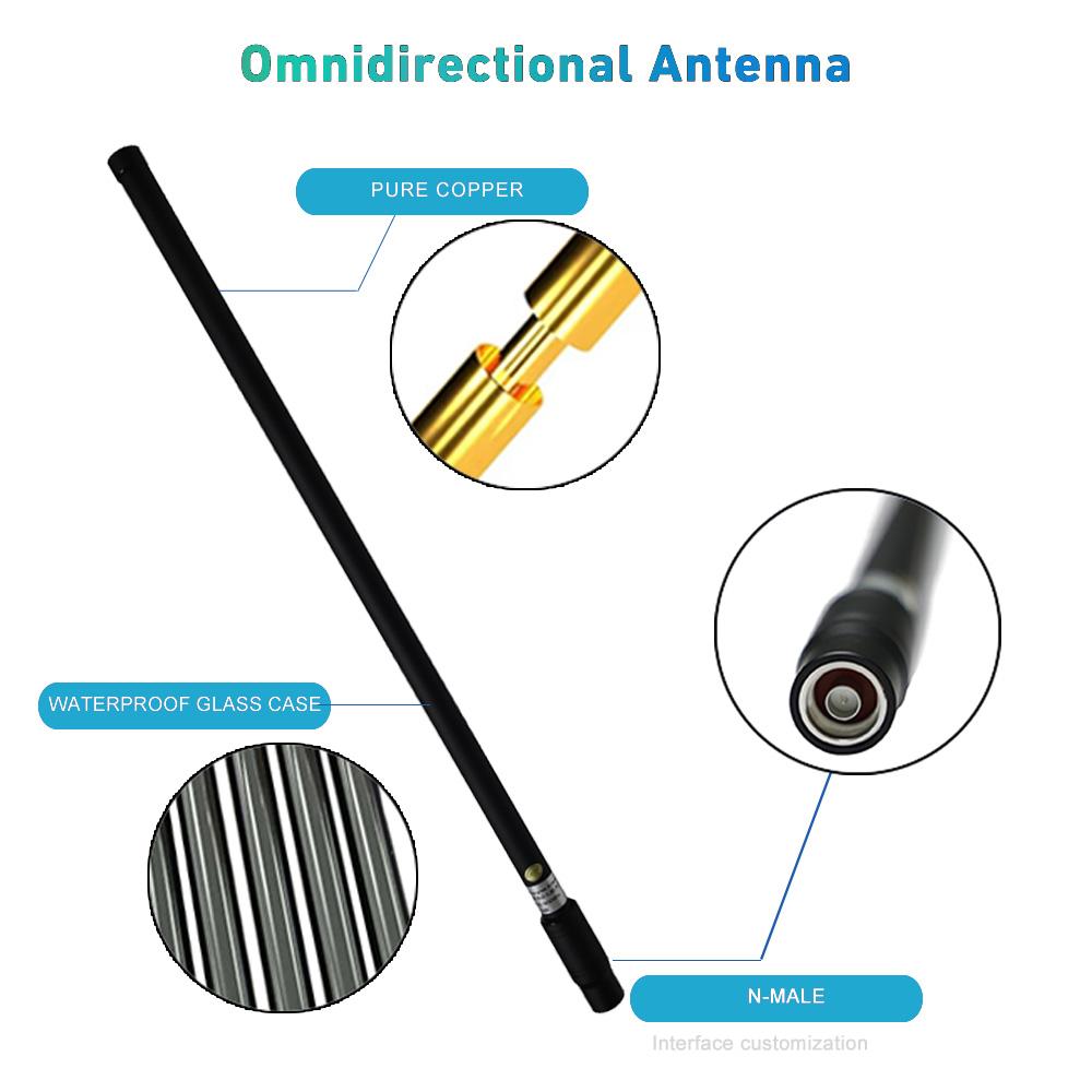 Off-Road Mobile 40cm 60cm 75cm 107cm  Antenna Gme 860mhz Heavy Duty Fiberglass Antenna Cars Fiberglass Communication Antenna