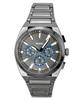Orologio da uomo Everett Cronografo Acciaio Inossidabile Fumè Quadrante Grigio Quarzo FS6107