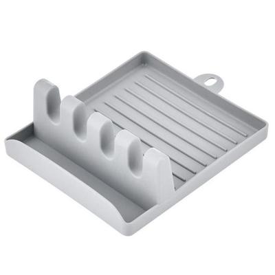 Topfdeckel-Aufbewahrungsregal, rutschfest, multifunktional, für Löffel, Spatel, Arbeitsplatte, Organisationsregal für die Küche zu Hause