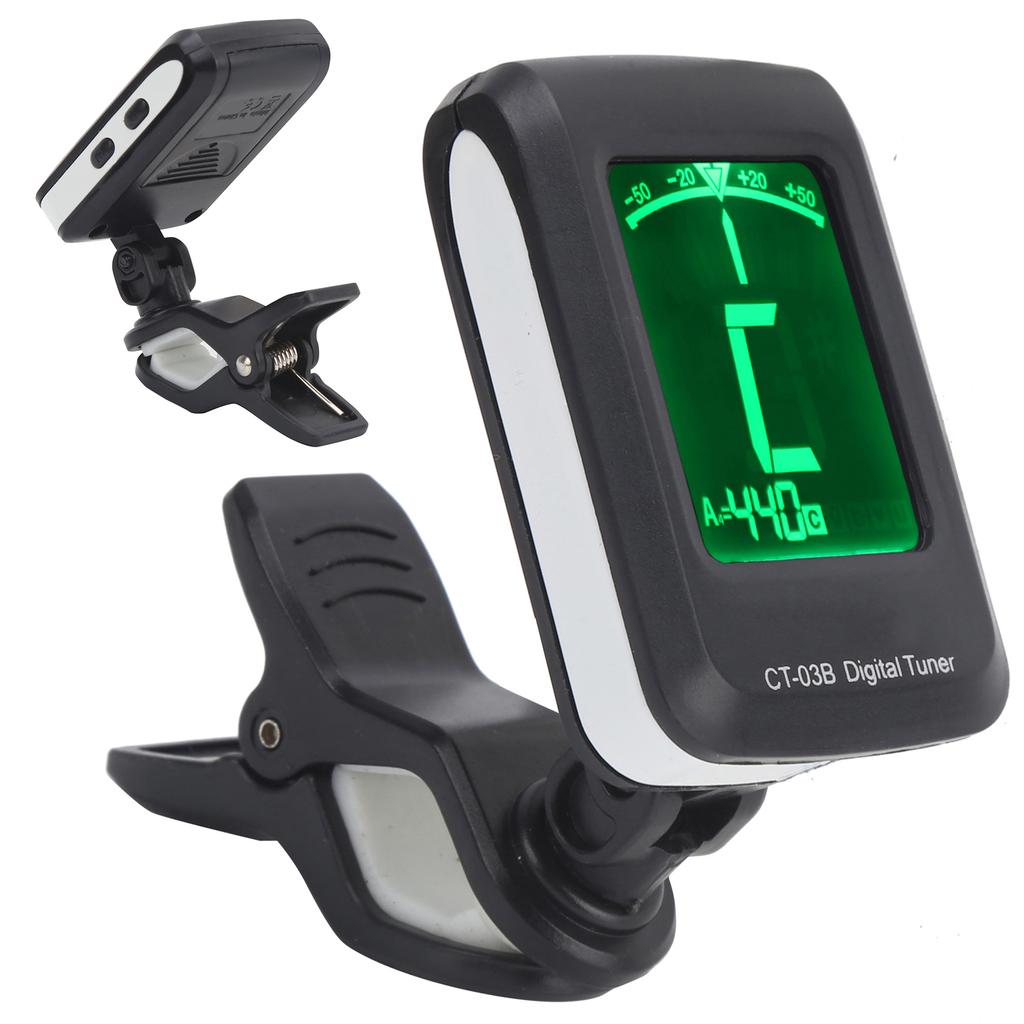ClipOn Tuner 12Lil for Guitar Bass Ukulele Musical Instrument Accessories 430~450HZ